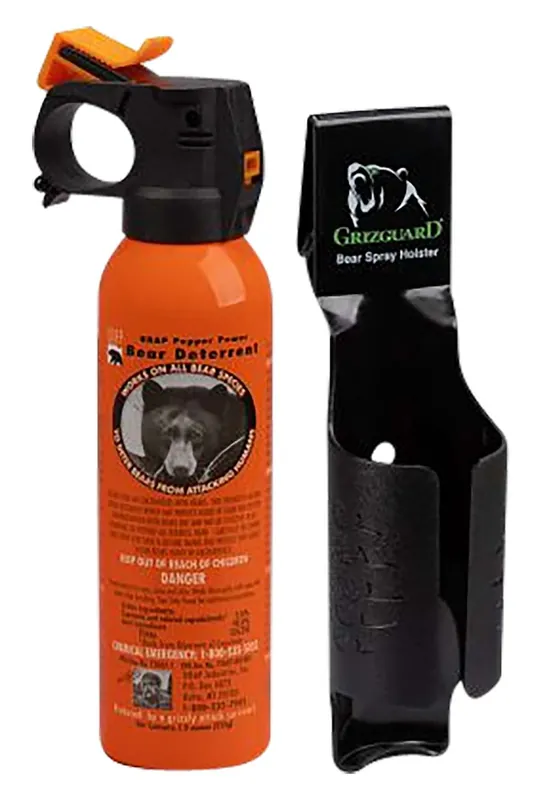 UDAP SOG ORANGE BEAR SPRAY 7.9OZ W/GRIZ HOLSTR
