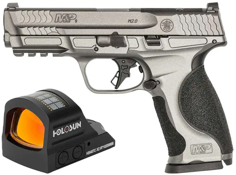 S&W M&P M2.0 9MM 4.25" 17RD HOLO GRY
