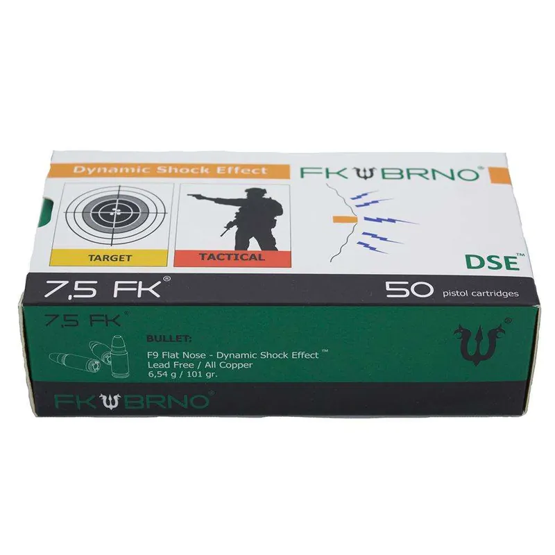IFG FKBRUNO FK-AMHVF9-50 AMMO 7.5FK 101G 50 Round Box