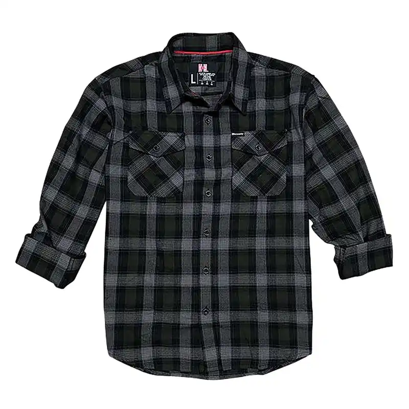 HDESIGN 32216 L/S FLANNEL 3X OLIVE