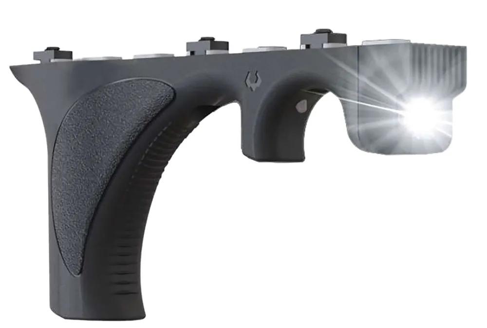 Viridian 4LUX 2K Angled Foregrip, M-LOK, 2000 Lumens