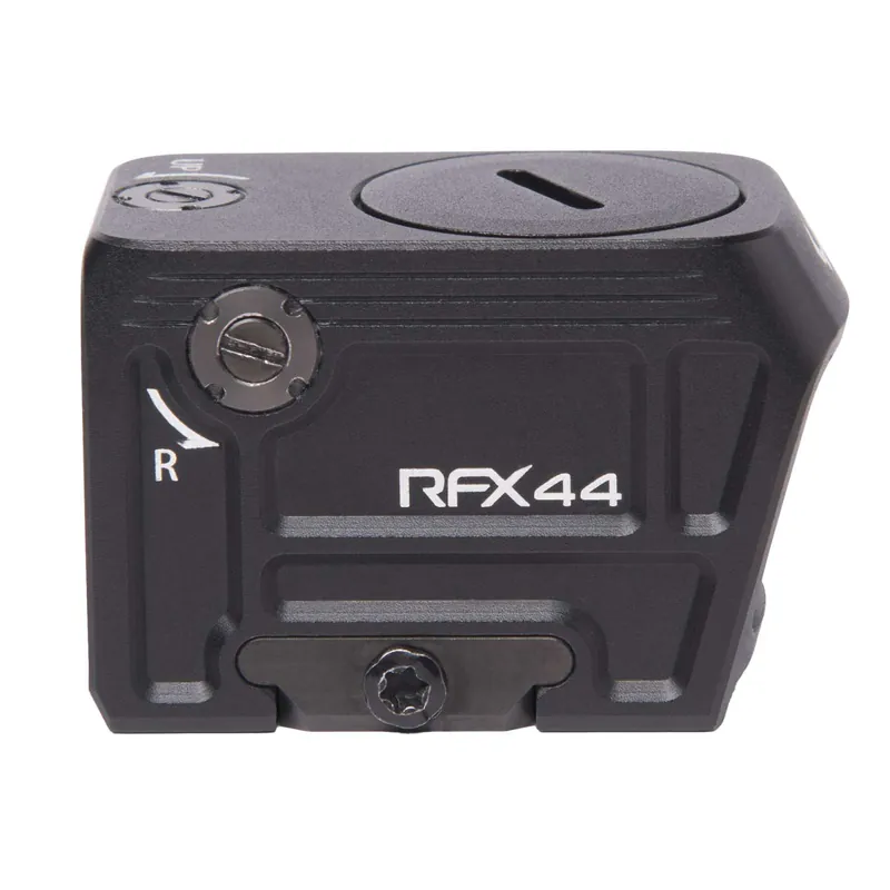 Viridian RFX44 Compact Closed Emitter Green Dot Sight, ACRO Compatible, INSTANT-ON, includes Shield Adapter