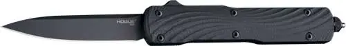 Counterstrike Out the Front Automatic - 3.35" Drop Point Blade 20CV Black Finish - Black Aluminum Case - G10 Cover Solid Black