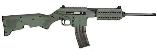 Kel-Tec SU-22CA Rifle - OD Green | .22LR | 16" Barrel | 10rd | CA Compliant