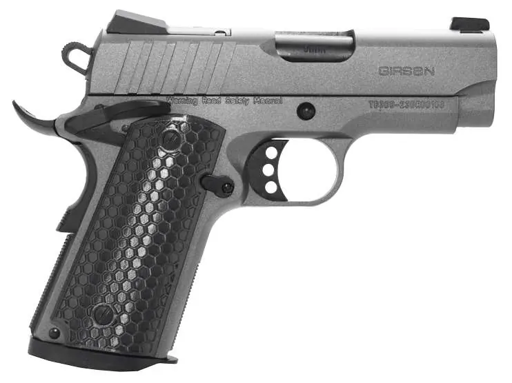 GIRSAN MC1911SC 9MM 3.4" 7RD TUNGSTN