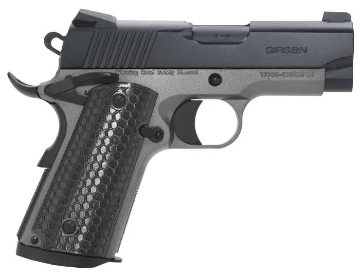 GIRSAN MC1911SC 45ACP 3.4" 6RD T-TNE