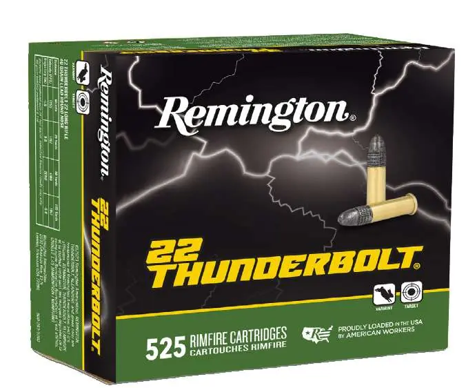 REMINGTON TBOLT 22LR 40GR HV RN 525