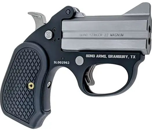 BOND ARMS STINGER FIREBALL 22WMR MATTE SS 3" B6 GRIP