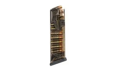 ETS MAGAZINE OMEGA GLOCK 17/19 9MM 17RD TRANS POLY 17/19/19X