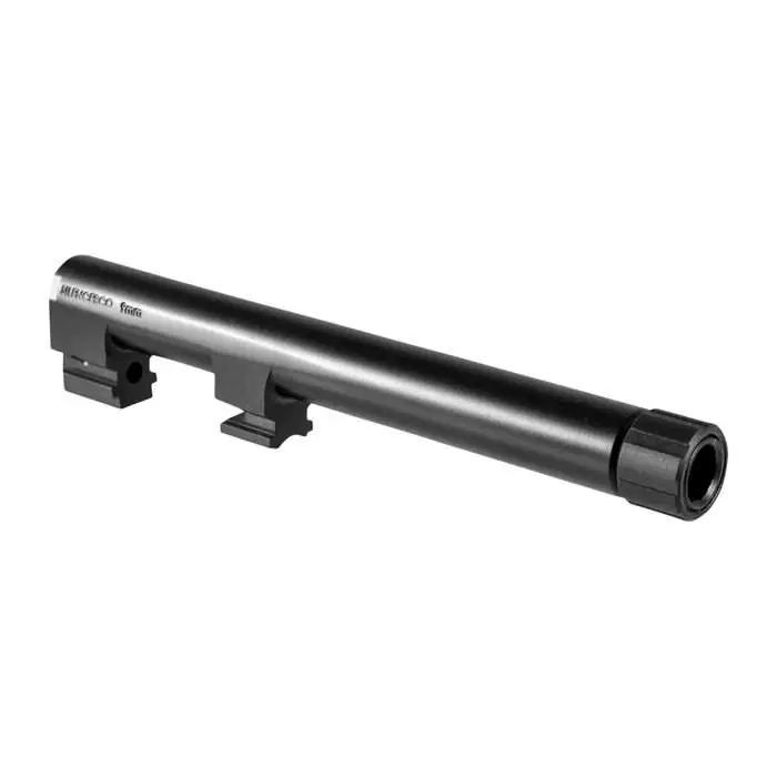SilencerCo AC2291 Threaded Barrel 9mm Luger 4.90" Beretta 92FS/M9 Black Nitride 416R Stainless Steel