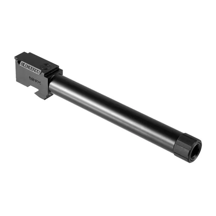 SilencerCo AC860 Threaded Barrel 9mm Luger 5.31" fits Glock 34 Black 416R Stainless Steel