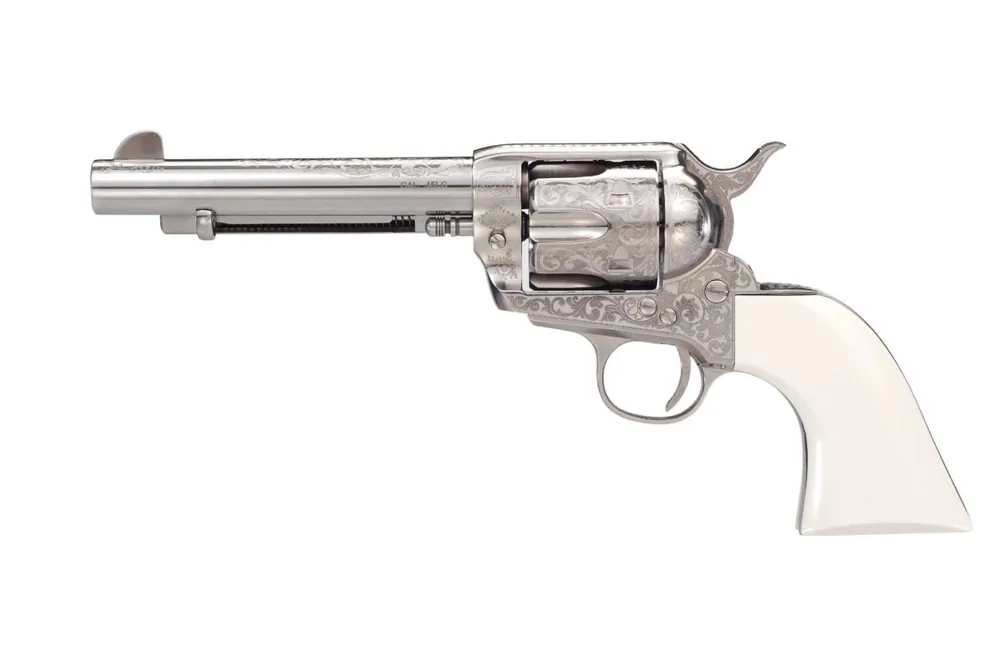 TAYLOR'S & COMPANY OUTLAW LEG .357 MAG NK/IVORY 5.5