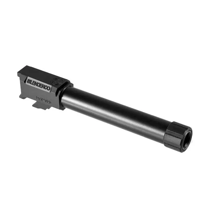SilencerCo AC859 Threaded Barrel 9mm Luger 4.40" Sig P226 Black Nitride 416R Stainless Steel