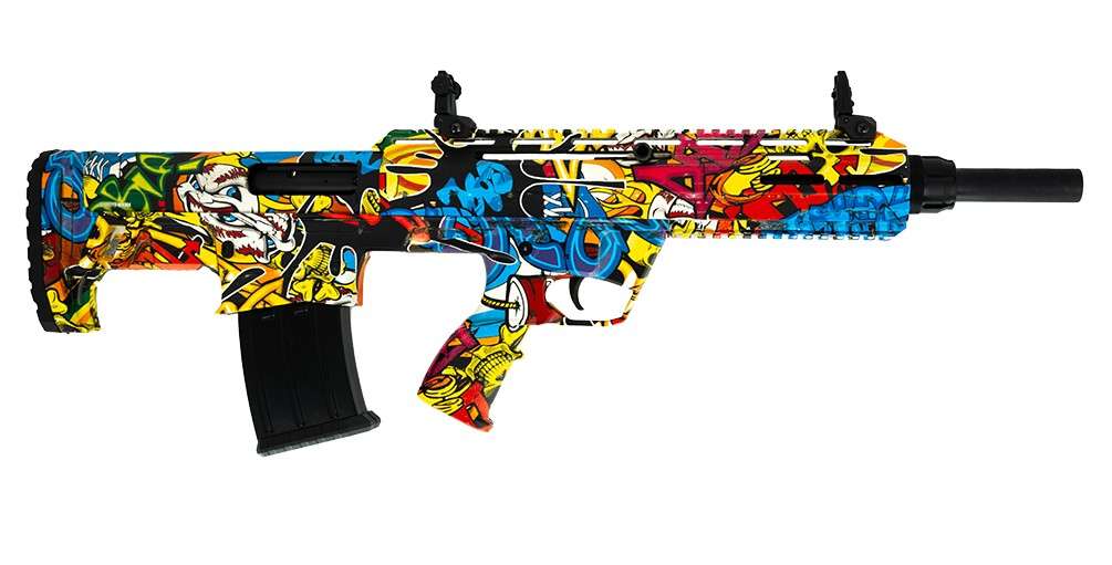 TOK TBP 12GA 18.5 URBAN CAMO BULLPUP MAG FED