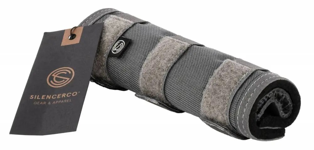 SilencerCo AC1982 High Temp Suppressor Cover Nylon Gray 7.50"