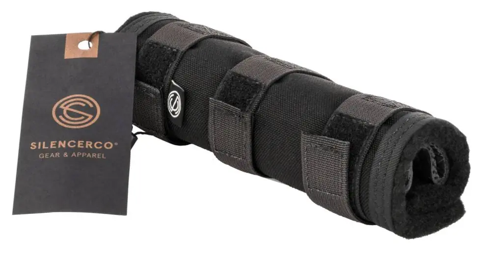 SilencerCo AC1984 High Temp Suppressor Cover Nylon Black 7.50"