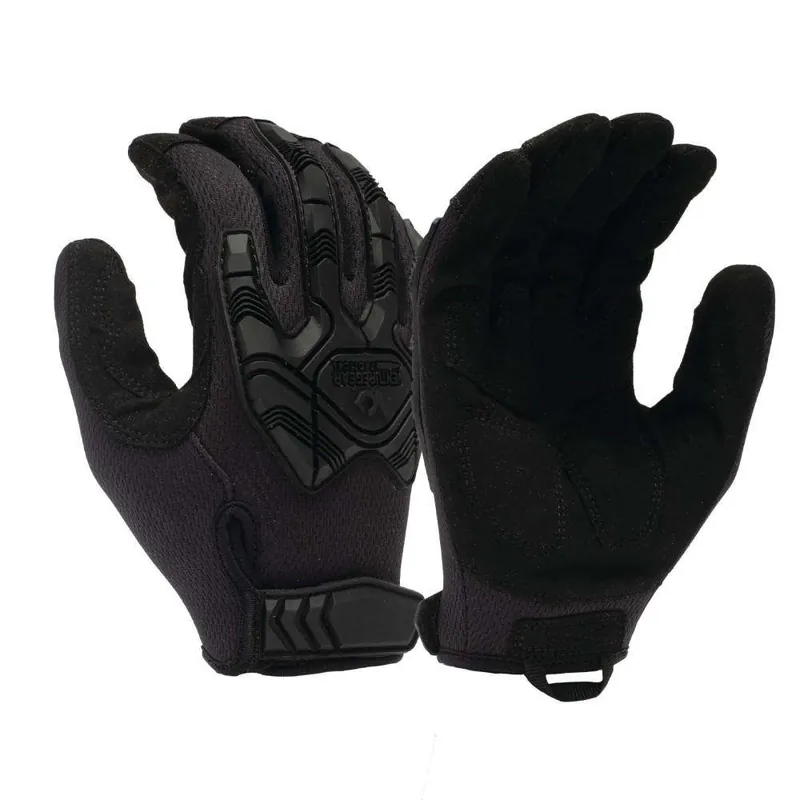 PYRA VGTG40BL HOOK & LOOP IMPACT BLK LRG