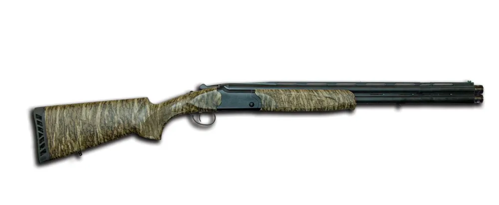 ATI WATER FOWL 20GA 3" SGD O/U 26" BBL BOTTOMLAND CAMO STK 10MM RIB FO SIGHT MOD IMP MOD FULL
