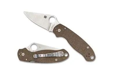 Para 3 Brown Canvas Micarta