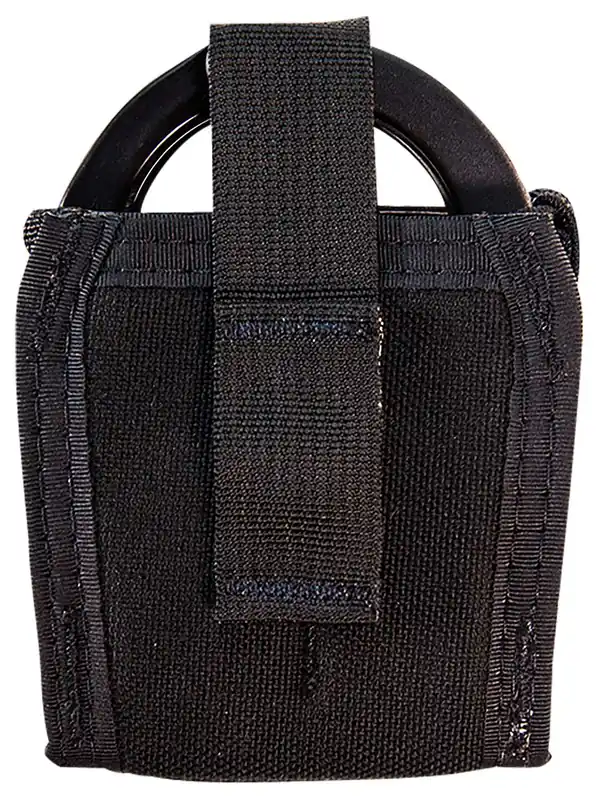 HSGI 41D002BK DUTY DOUBLE HANDCUFF TACO BLACK