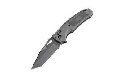 Sig K320 Tactical 3.5" ABLE Lock Folder - Tanto Blade Black Finish - Polymer Frame - Grey