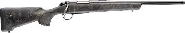 Bergara Rifles B14S902 Stoke 6.5 Creedmoor 4+1, 20" Graphite Black Cerakote #4.5 Contour Threaded Barrel, Graphite Black Cerakote Steel Receiver, Black Webbed Tan Fixed w/SoftTouch Synthetic Stock
