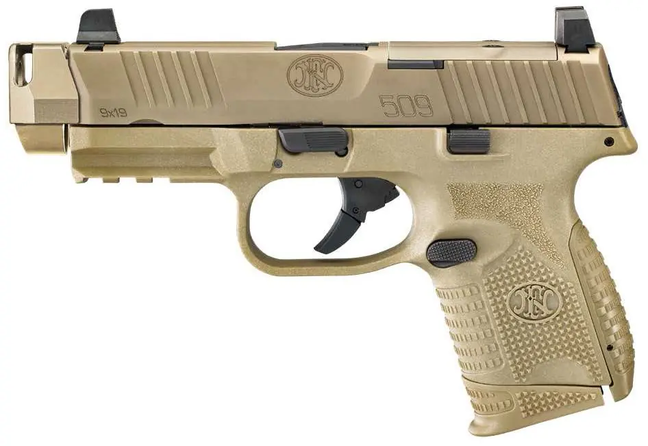 FN 509 COMPACT MRD COMP 9MM 4.2 FDE 12/15RD