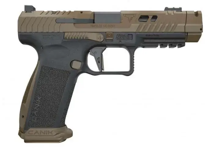 CENTURY CANIK TTI COMBAT W/MECANIC OPTIC 9MM PISTL 4.6" 2-18RD
