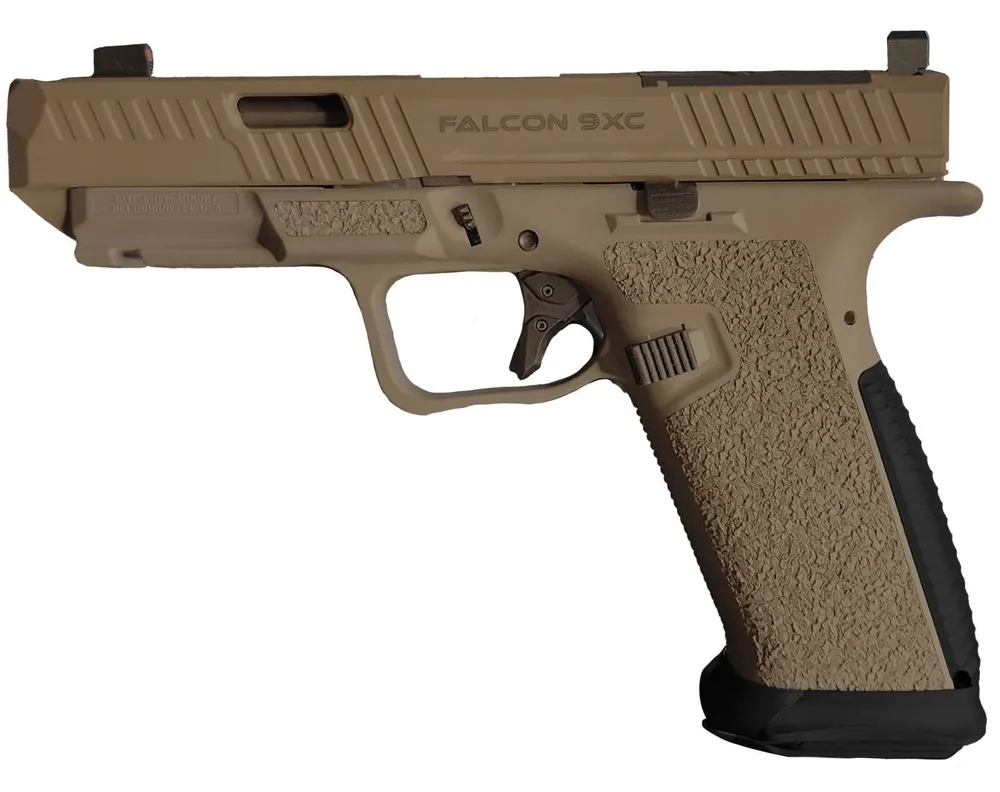 LFA LF9C92022 FALCON 9XC 9MM 4" COMP FDE