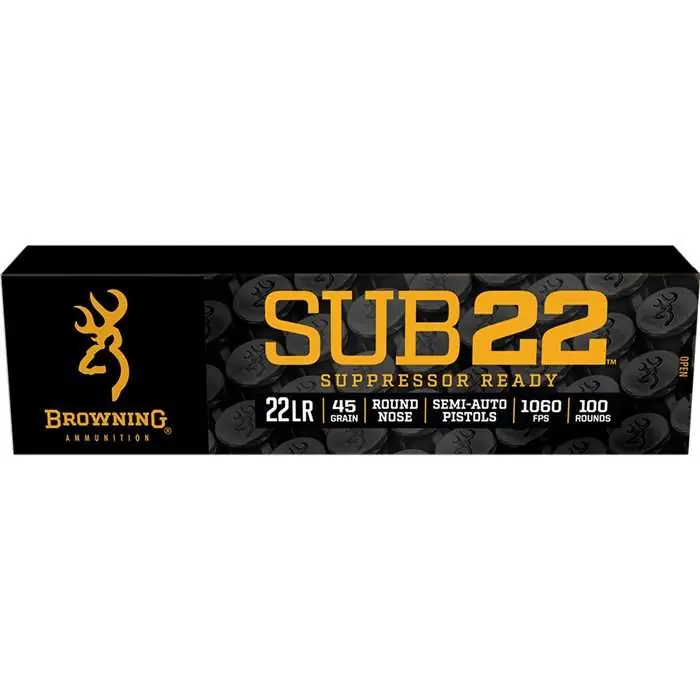 SUB-22 22 LONG RIFLE RIMFIRE AMMO