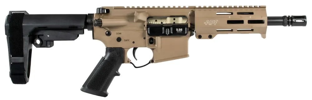 APF 5.56 PISTOL 7.5 FDE W/BRACE