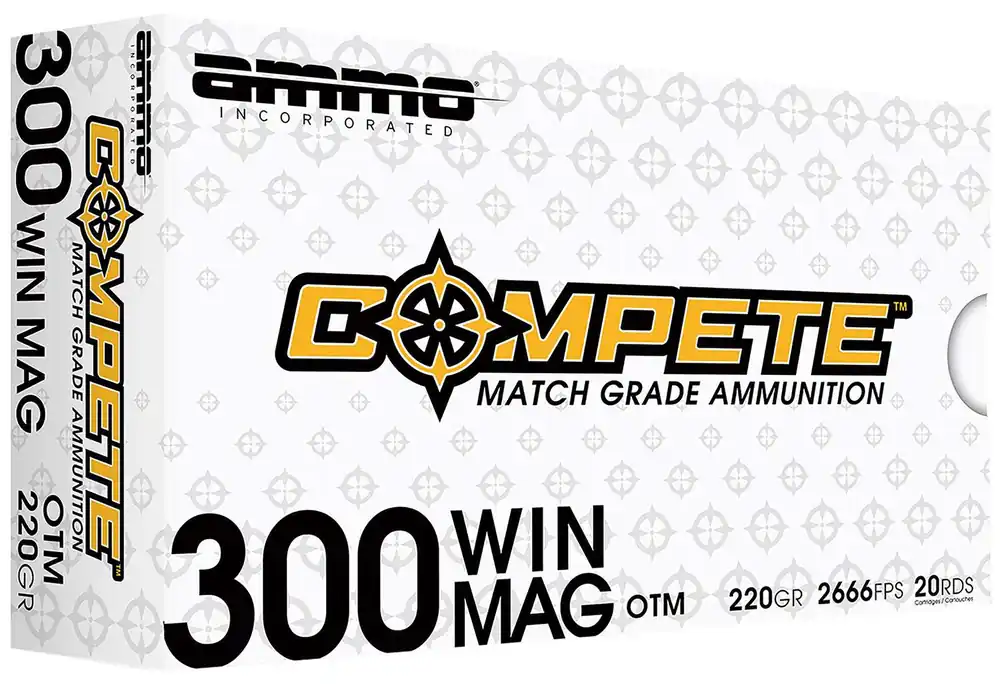 AMMOINC 300WM190BTHPA20 MATCH 300W 190BTHP 20 Round Box