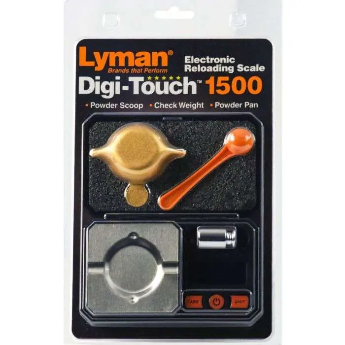 LYMAN DIGI TOUCH 1500 SCALE ELECTRONIC SCALE 1500 GRAINS