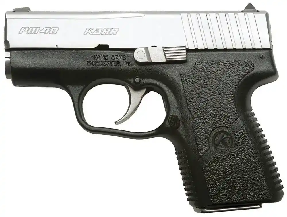 Kahr Arms PM4043N PM40 40 S&W 3.10" 5+1 & 6+1 Black Matte Stainless, Textured Polymer Grip