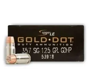 CCI SPEER LE 357SIG 125GR GDHP