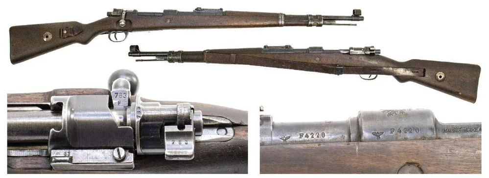1941 K98 GERMAN MAUSER 8MM RFL 23.62"