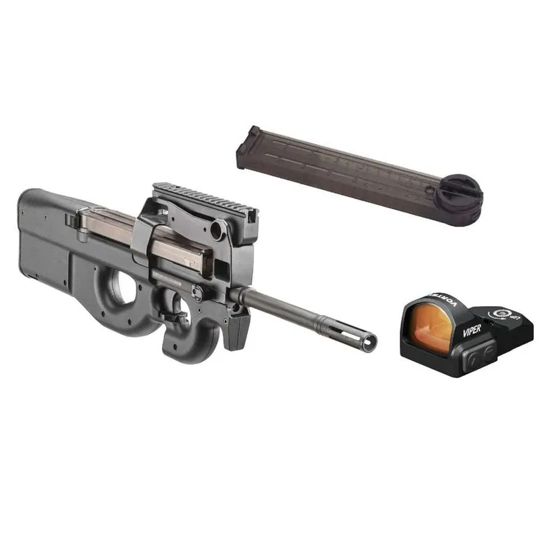 FN PS90 5.7X28 16" BUNDLE GUN BLK, 1-50RD + VORTEX VIPER