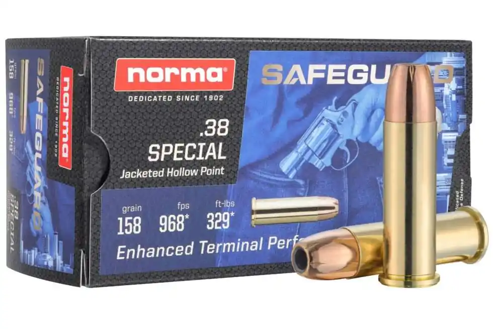 NORMA 38SPL 158G JHP 50RD BX