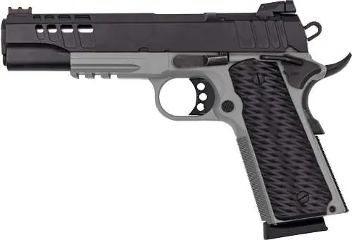 GREAT LAKES GL1911 45ACP PSTL 5" BULL SHARK GRY, RMSC CUT 2-8RD