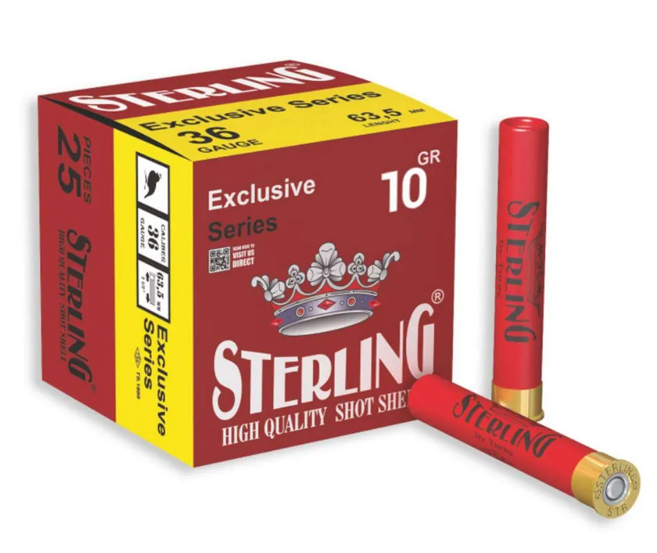 STERLING EXCLUSIVE 410 SHOT SHELL #8 SHOT 25RD BX