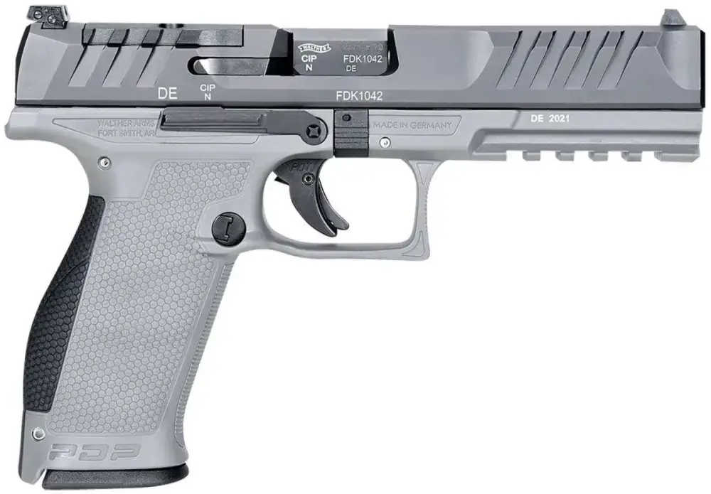 WALTHER PDP 9MM FS 5" PSTL GRY
