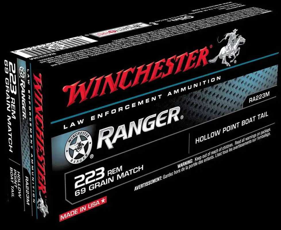 WINCHESTER RANGER 223REM 69GR HPBT