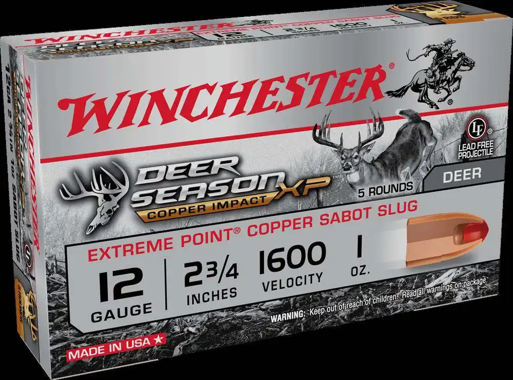 WINCHESTER 12G 2-3/4" DEER SSN LF