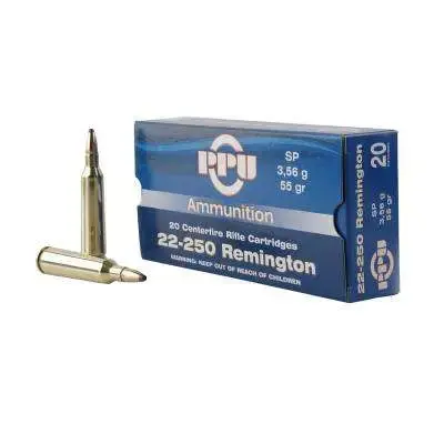 PPU 22 250 REM SP 55GR 20RD BOX
