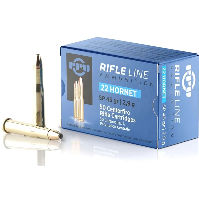 PPU 22 HORNET 45GR SP 50RD BOX