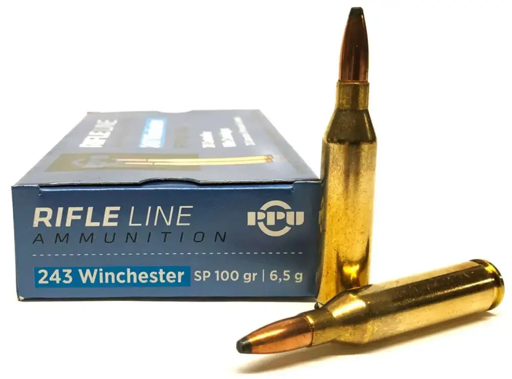 PPU 243 WIN SP 100GR 20RD BOX
