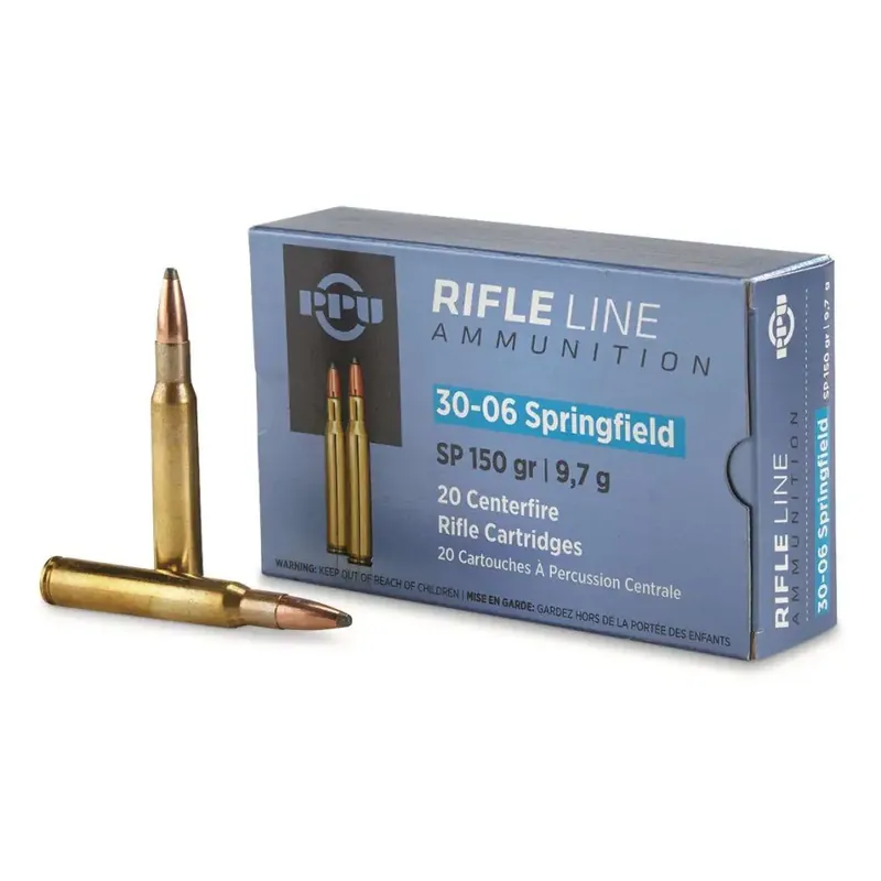 PPU 30-06 SPFLD 150GR SP 20RD BOX