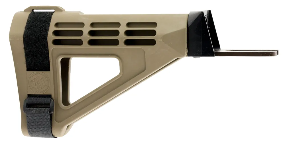 SB Tactical AK Brace SBM47 Elasto-Polymer FDE 11" L x 1.6" W