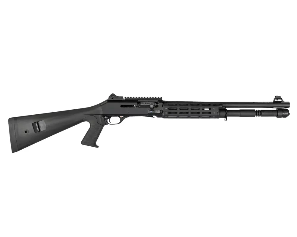 Military Armament Corp Agency MAC 1014 Tradesman Semi Automatic 12 Gauge Shotgun 18.5" Black Barrel Black Pistol Grip