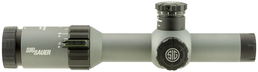 Sig Sauer Electro-Optics Tango4 1-4x 24mm 300BO Obj 98-24 ft @ 100 yds FOV 30mm Tube Graphite/Black Illuminated Horseshoe Dot
